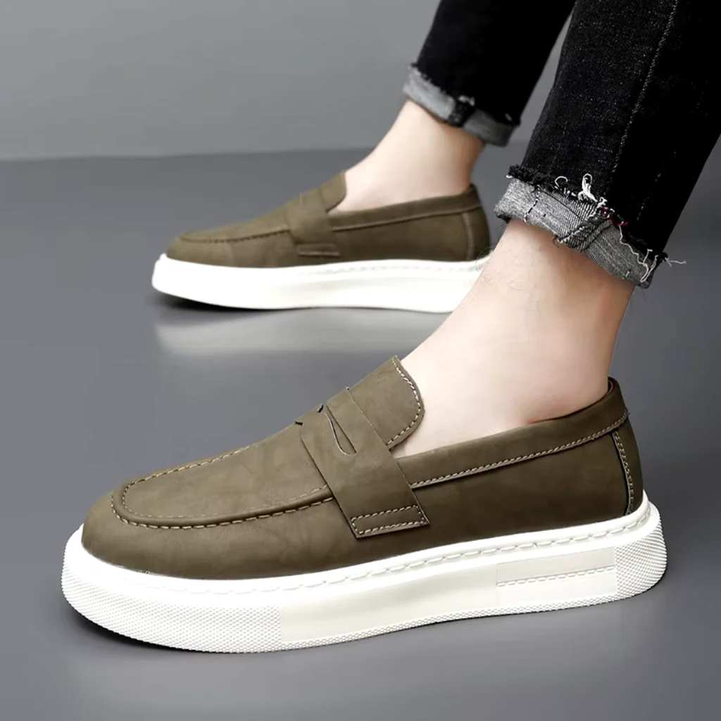 slip on masculino Cáqui 